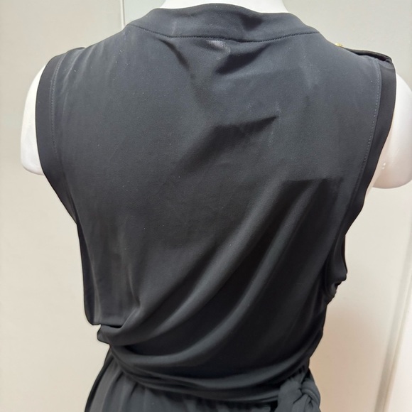 Banana Republic Black Faux Wrap Dress Size Large NWT Brand New - Picture 3 of 7